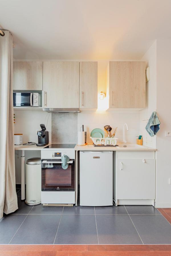 Studio Doux Et Cosy Paris Appartement Gentilly Buitenkant foto